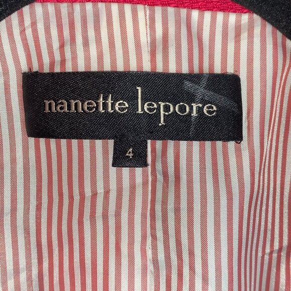 Nanette Lepore Pink Blazer with Peplum Hem - Picture 2 of 6